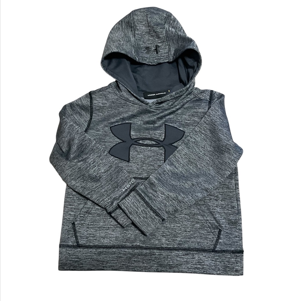 Under Armour Kids Charcoal Hoodie YXS/ JTP